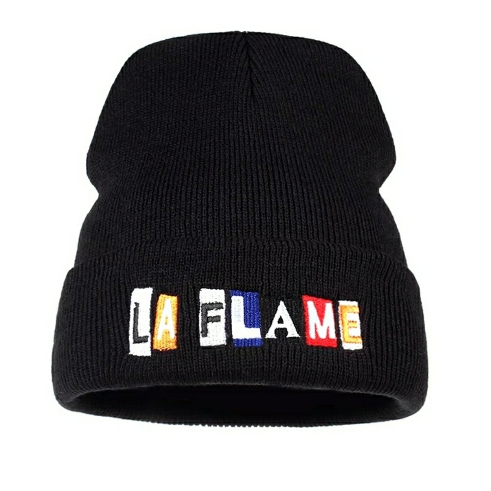 New Travis Scott Inspired LAFLAME Beanie Skullie